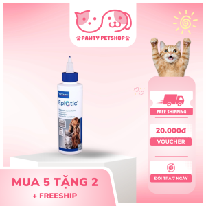 top 5 thuốc nhỏ tai cho mèo