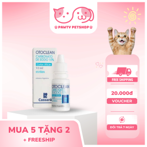 top 5 thuốc nhỏ tai cho mèo