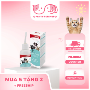 top 5 thuốc nhỏ tai cho mèo