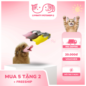 Rõ mõm vịt cao su