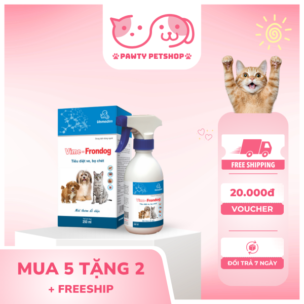 Thuốc tiêu diệt ve bọ chét ở chó, mèo