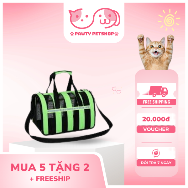 Túi Vận Chuyển Chó Mèo Chất Liệu Lưới - Ảnh 2